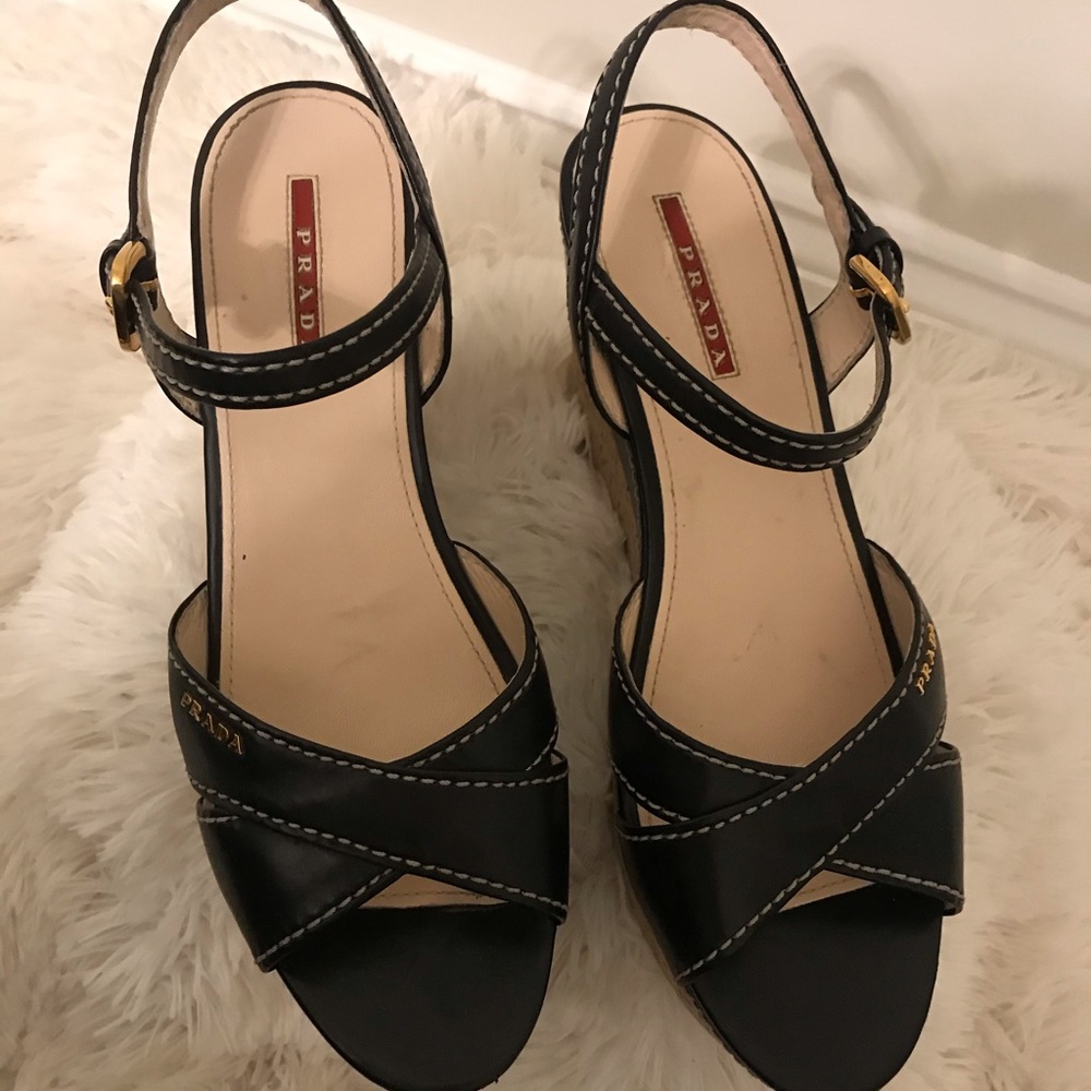 Prada Wedges - authentic